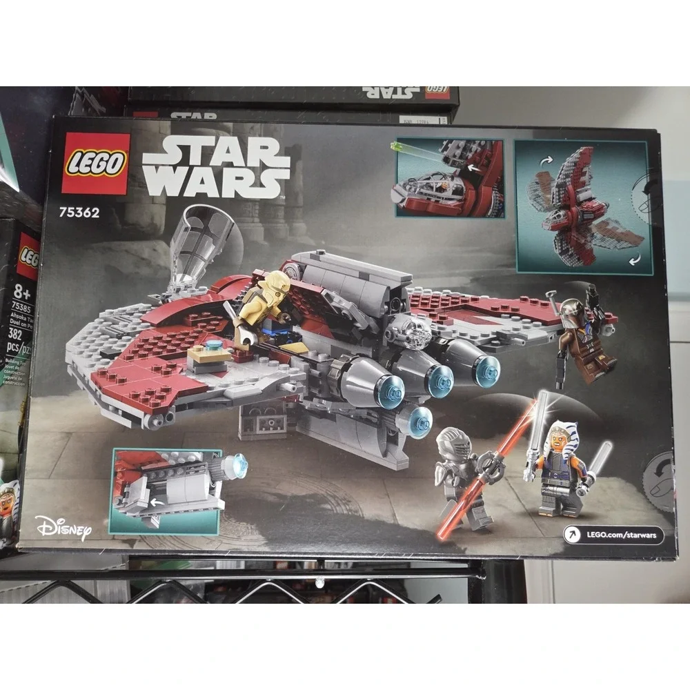 LEGO Star Wars Ahsoka Tano's T-6 Jedi Shuttle 75362 Complete Set‎ 599 Pieces